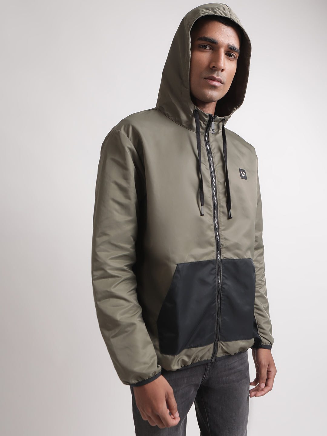 True religion hooded outlet jacket