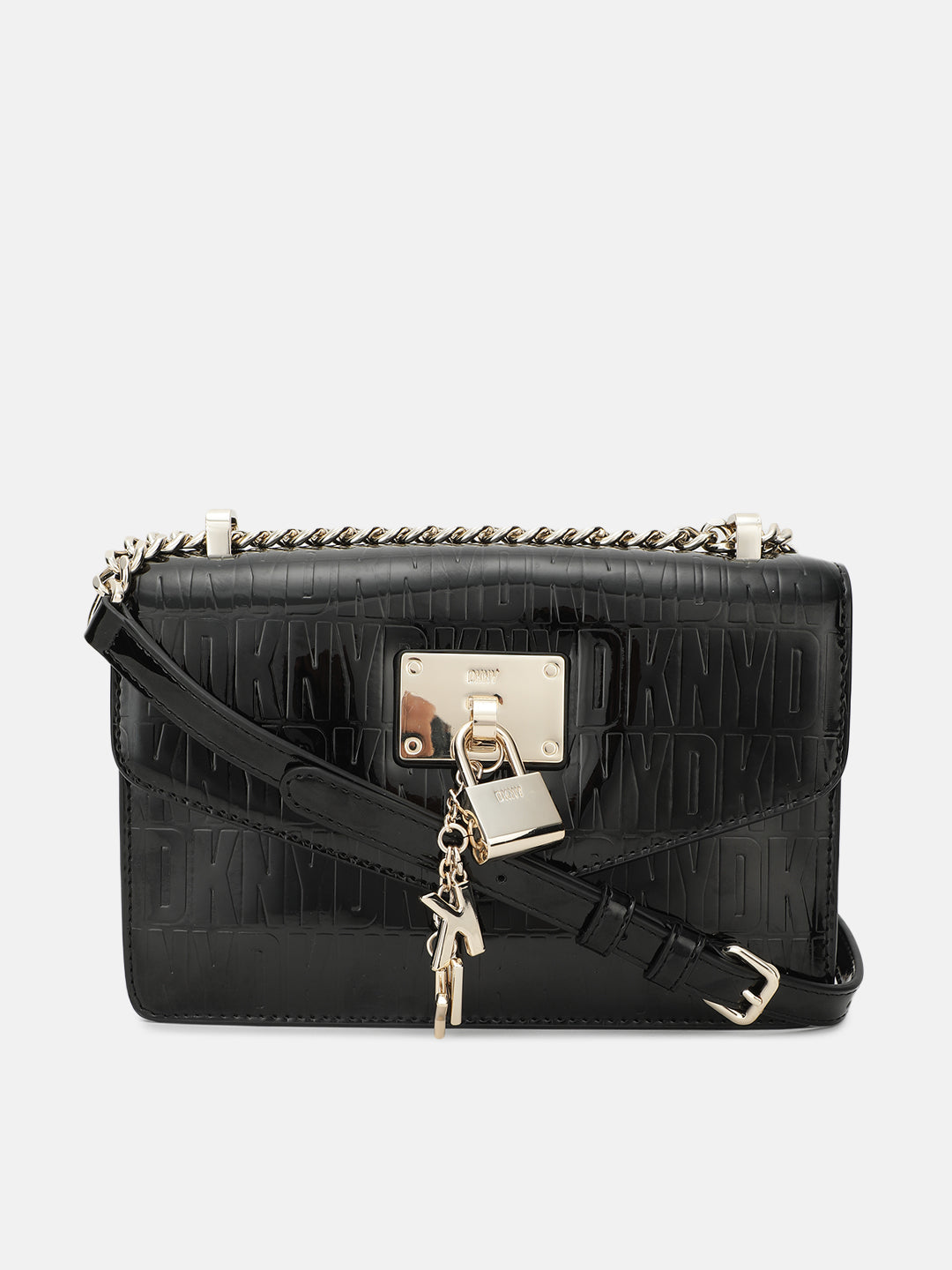 Dkny black sling online bag