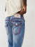 True Religion Super T Skinny Blue Mid Rise Jeans