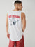 True Religion White Logo Relaxed Fit Tank T-Shirt