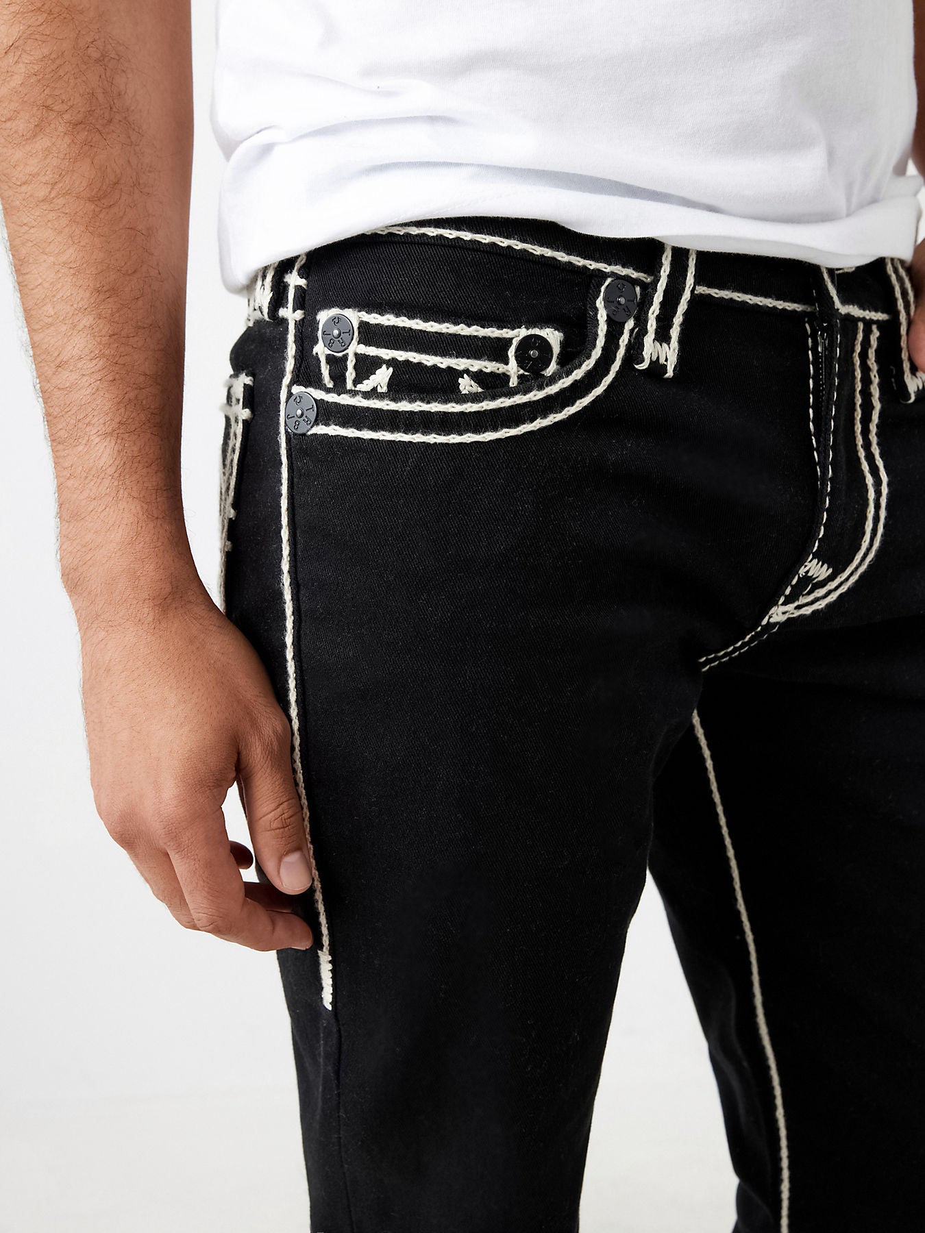 Black true religion outlet jeans