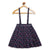 Elle Kids Girls Navy Printed Regular Fit Skirt