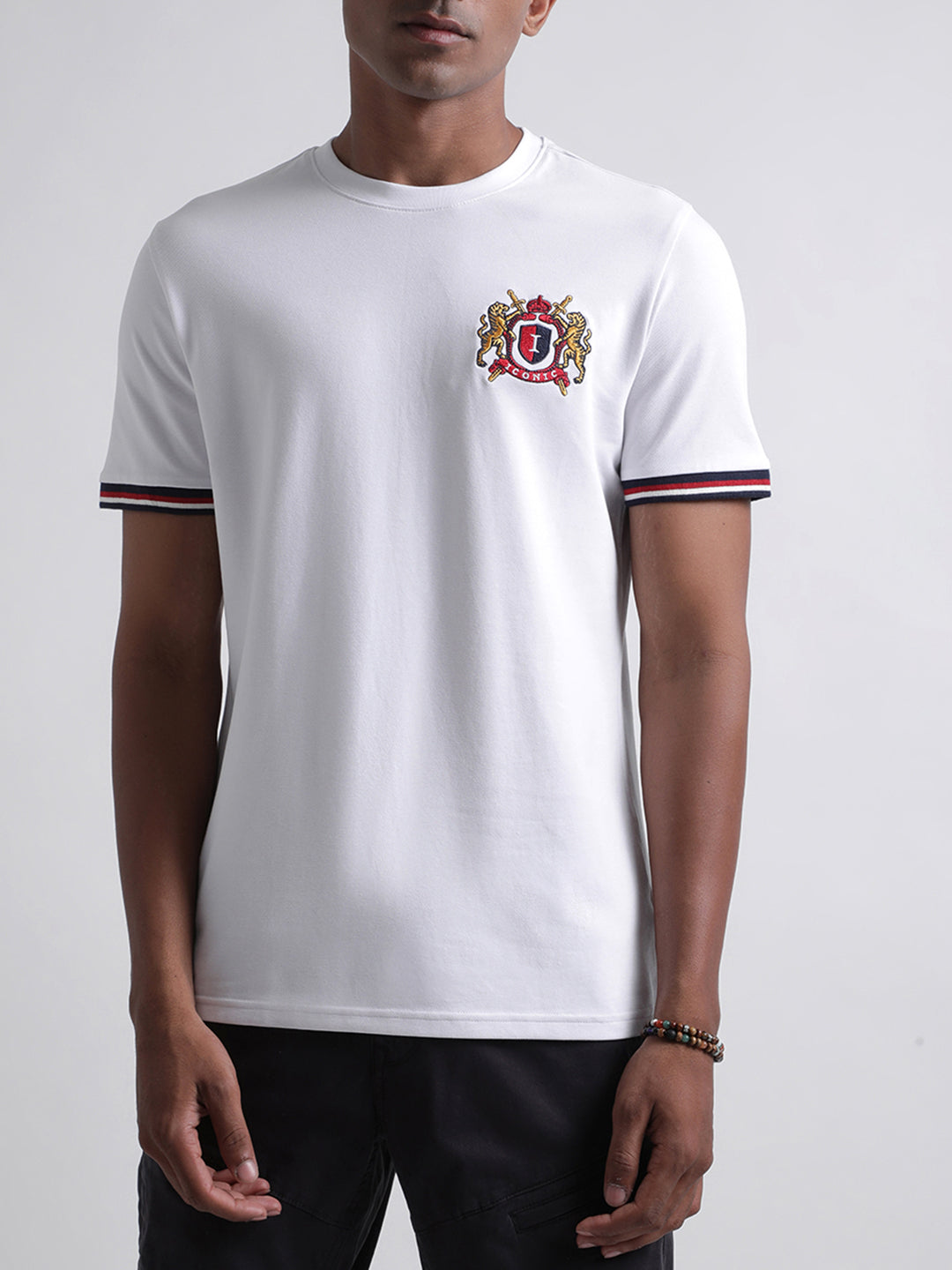 Iconic White Regular Fit T-Shirt