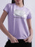 True Religion Lilac Logo Regular Fit T-Shirt