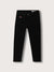 Blue Giraffe Boys Black Solid Slim Fit Jeans