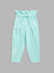 Elle Kids Girls Green Solid Regular Fit Sweatpant