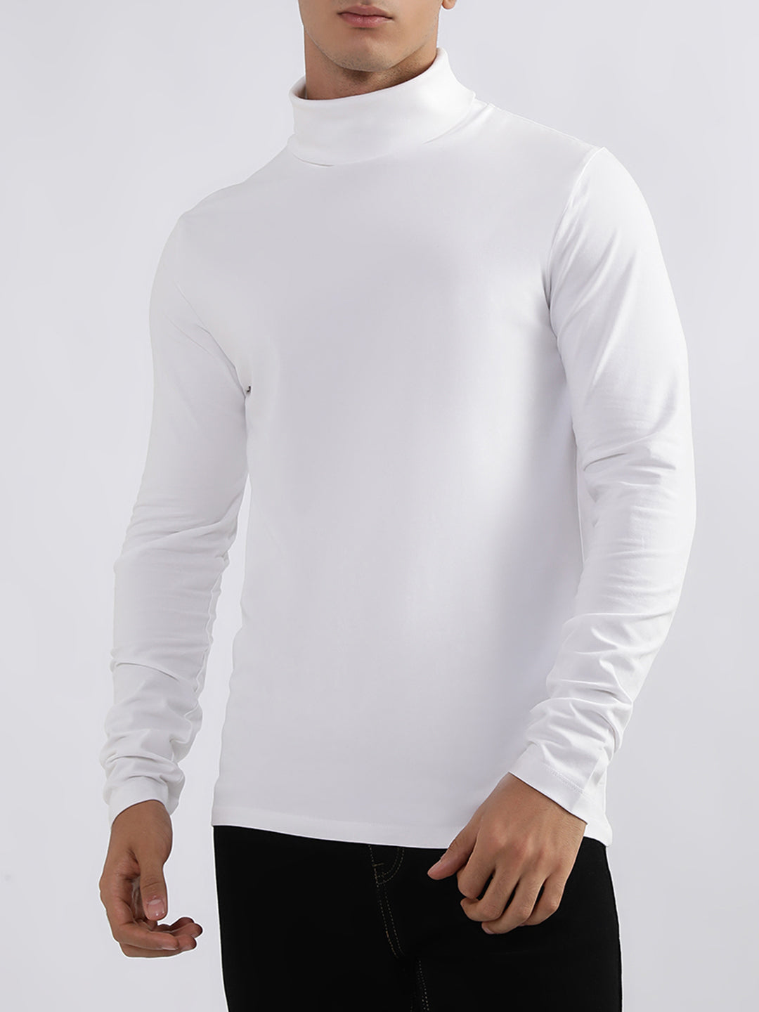 Lindbergh White Fashion Slim Fit T-Shirt