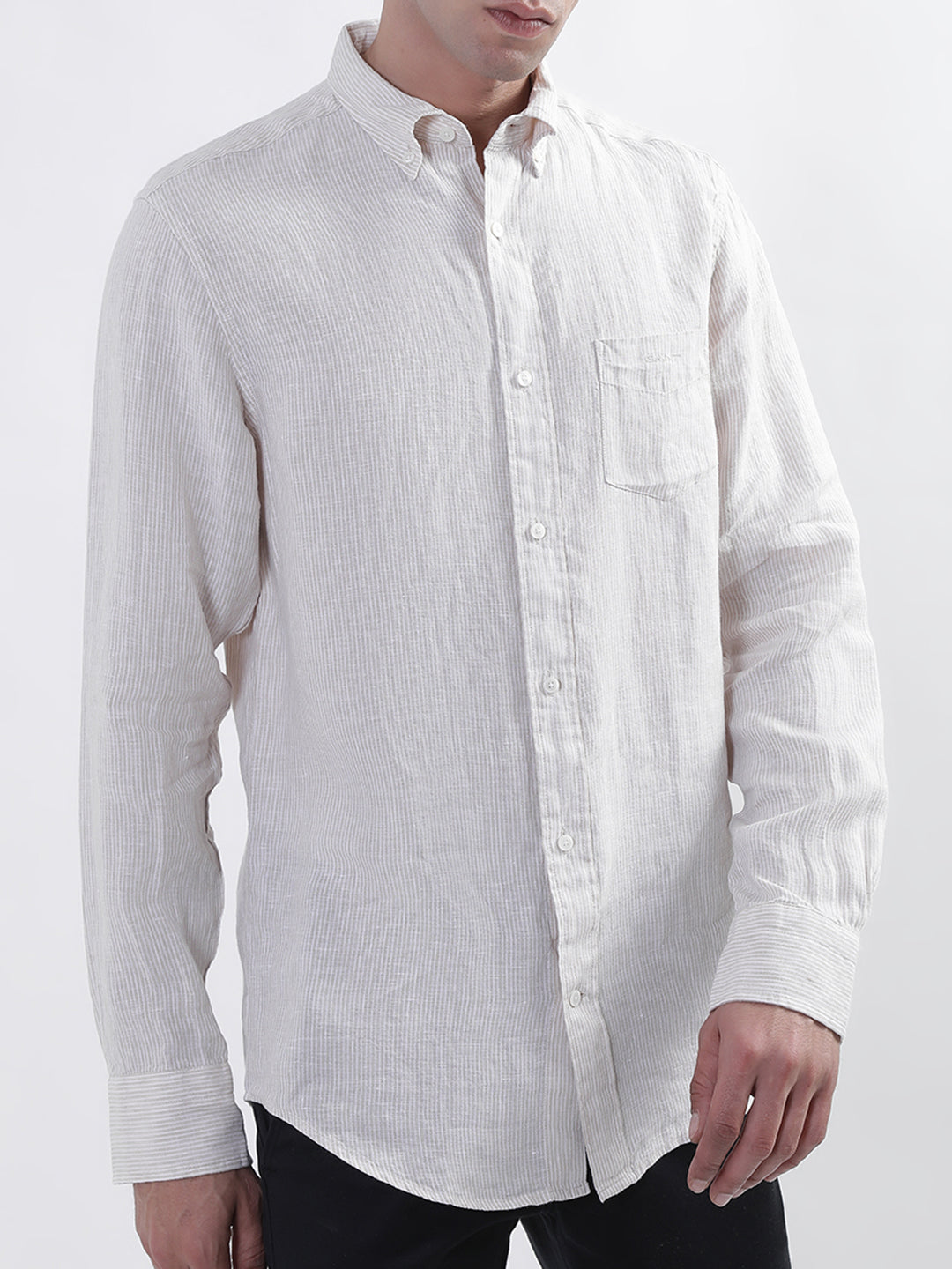 Gant Sand Striped Regular Fit Shirt