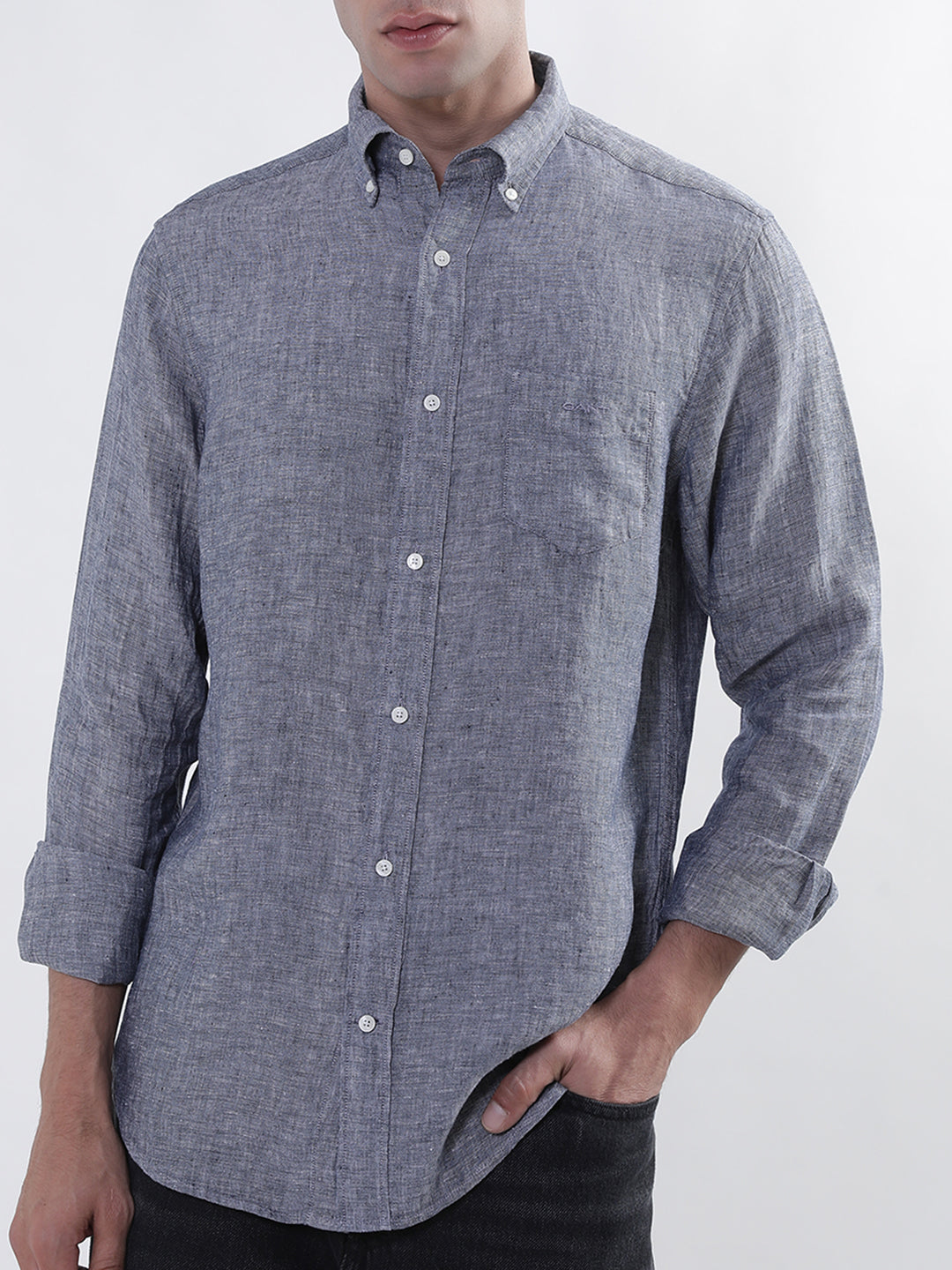 Gant Blue Regular Fit Shirt