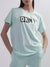 Dkny Light Blue Logo Regular Fit T-Shirt