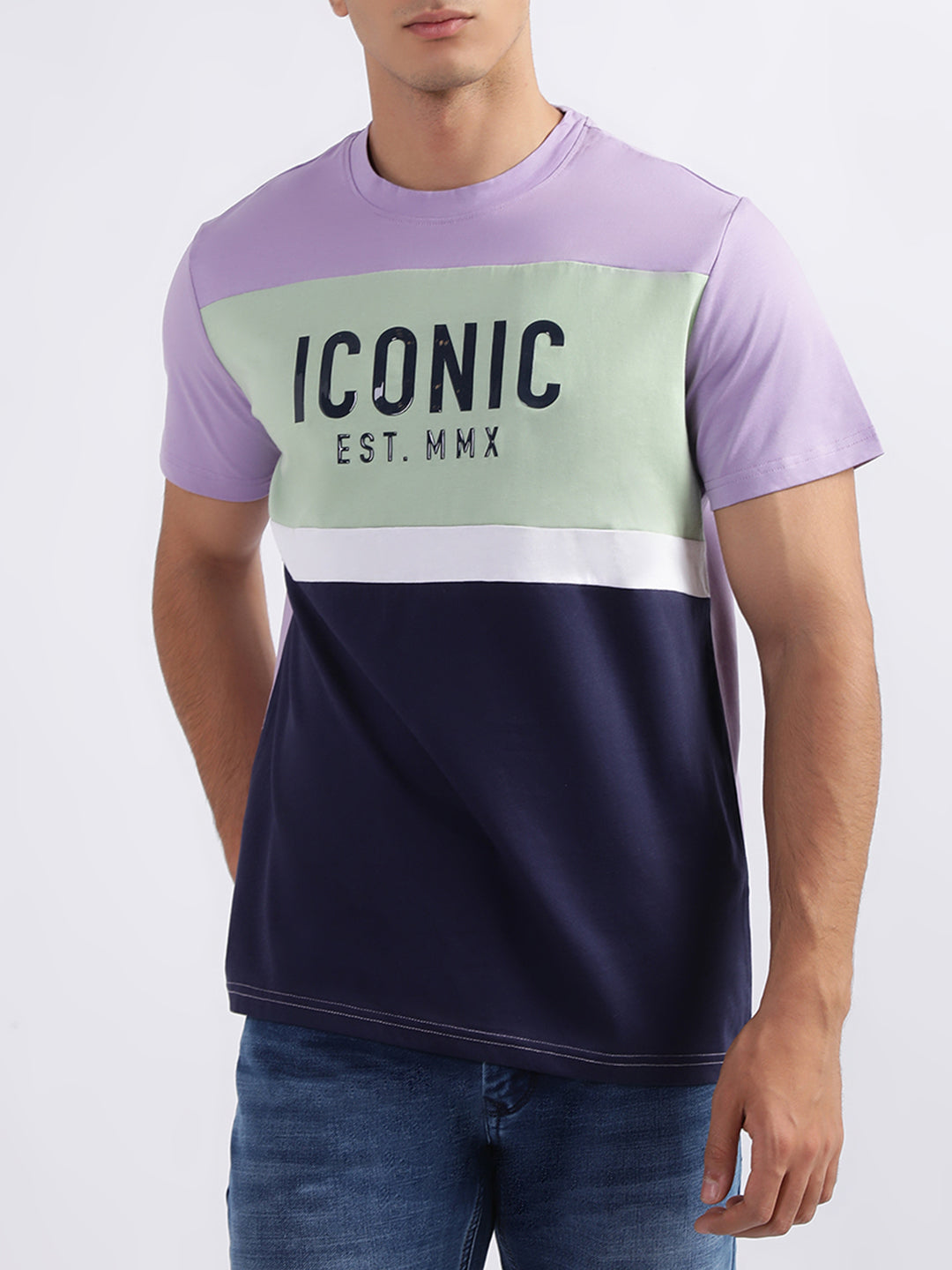 Iconic Multi Logo Regular Fit T-Shirt