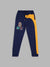 Blue Giraffe Boys Navy Blue Colour blocked Regular Fit Sweatpant