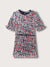 Elle Kids Girls Multi Printed Round Neck Dress