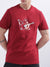 True Religion Red Logo Regular Fit T-Shirt