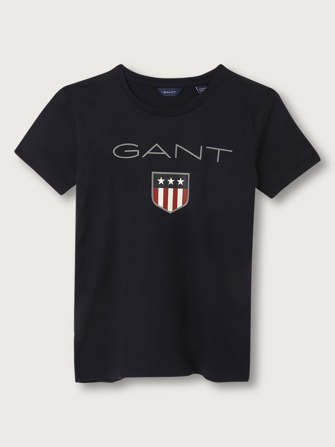 Gant Kids Navy Logo Regular Fit T-Shirt