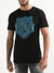 Antony Morato Black Printed Slim Fit T-Shirt