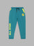 Blue Giraffe Boys Teal Solid Regular Fit Sweatpant