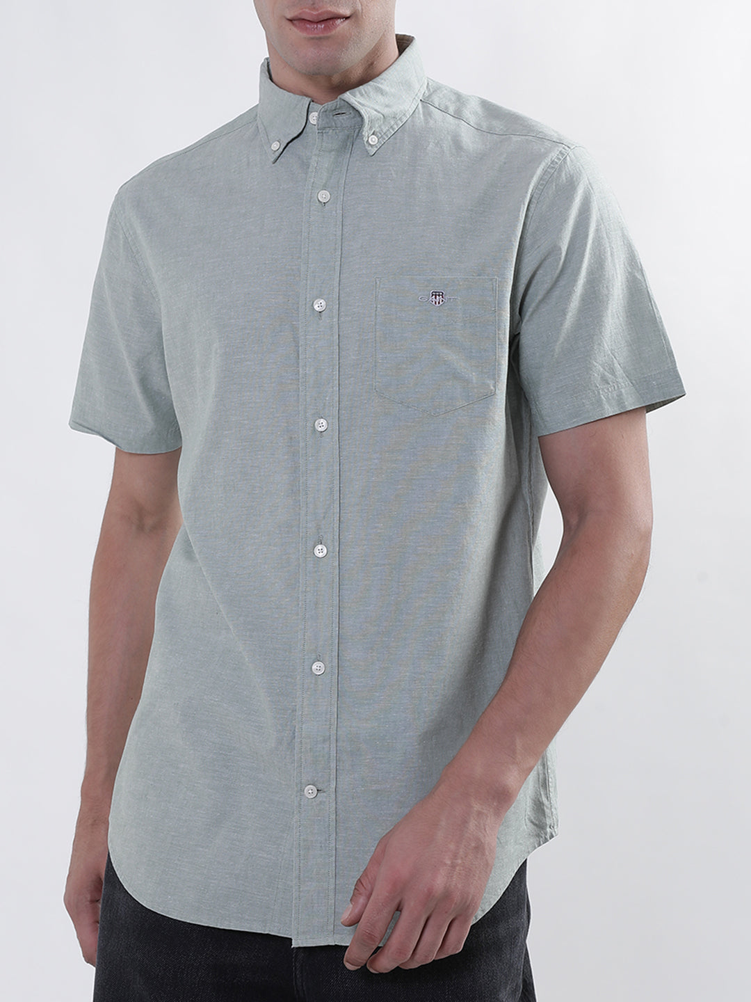 Gant Green Regular Fit Shirt