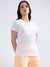 Dkny White Fashion Logo Regular Fit T-Shirt