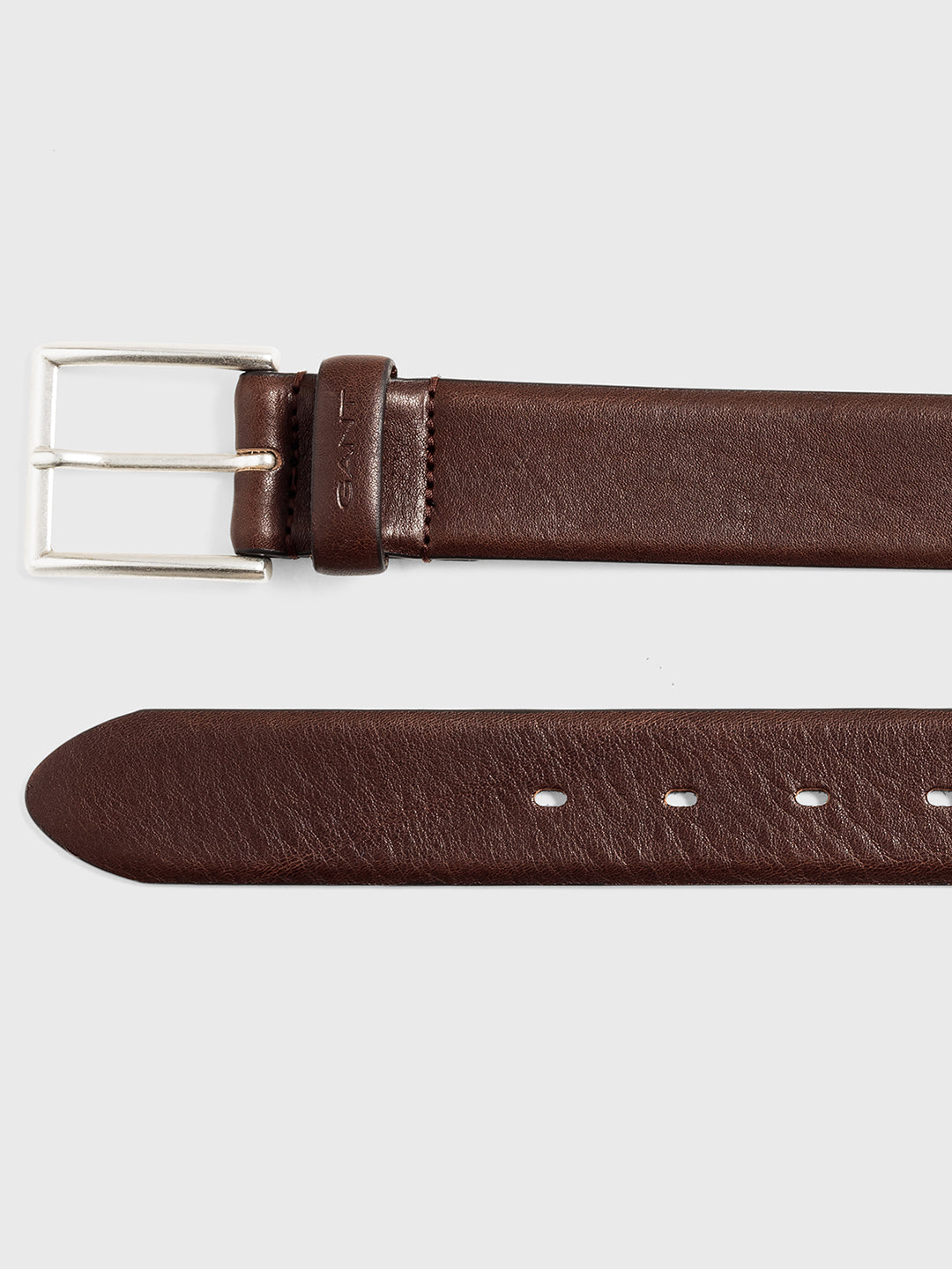 Gant Men Tang Closure Slim Leather Belt