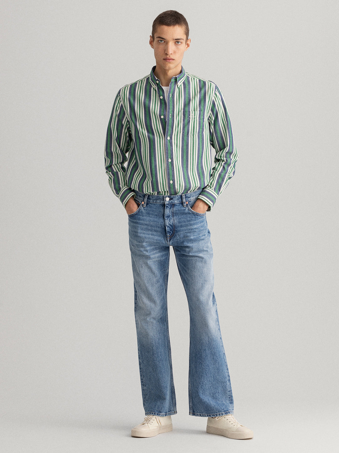 Gant Multi Striped Regular Fit Shirt