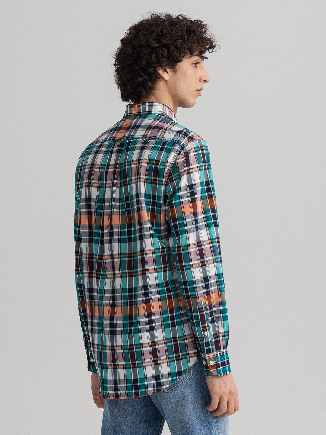 Gant Multi Checked Regular Fit Shirt