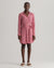 Gant Pink Geometric Shirt Dress