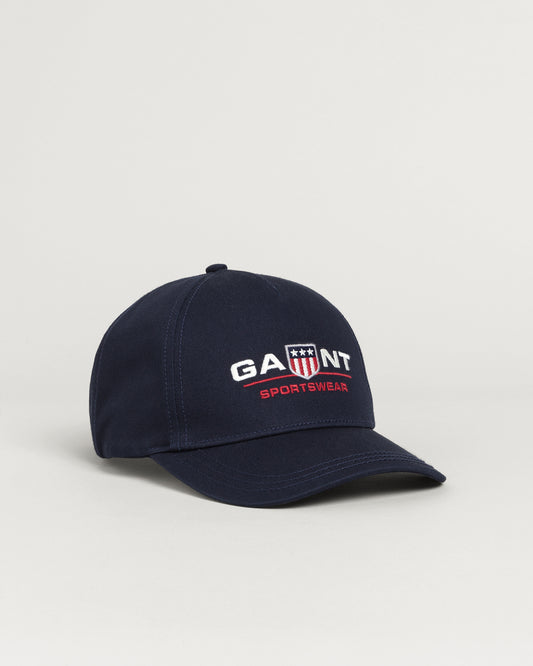 Gant Boys Blue Pure Cotton Visor Cap