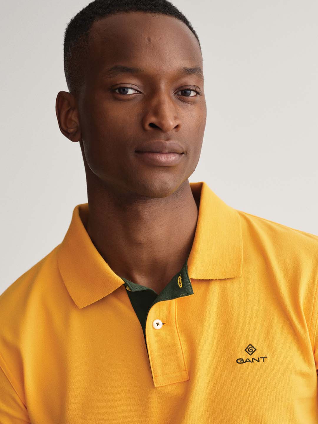 Gant Yellow Regular Fit Polo T-Shirt