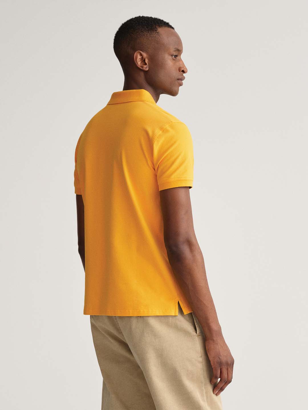 Gant Yellow Regular Fit Polo T-Shirt