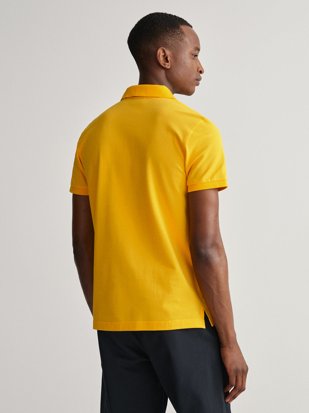 Gant Yellow Regular Fit Polo T-Shirt