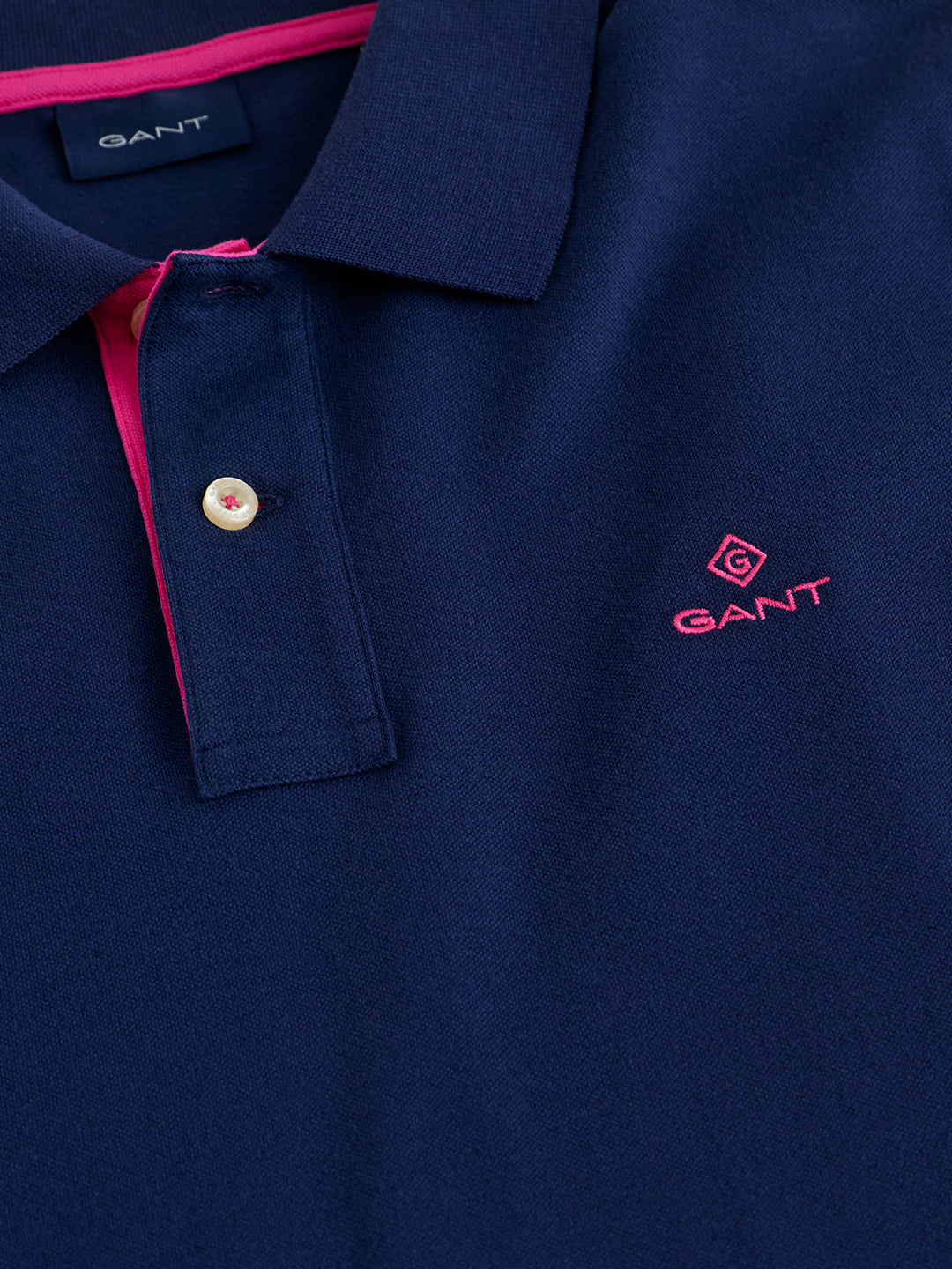 Gant Blue Slim Fit Polo T-Shirt