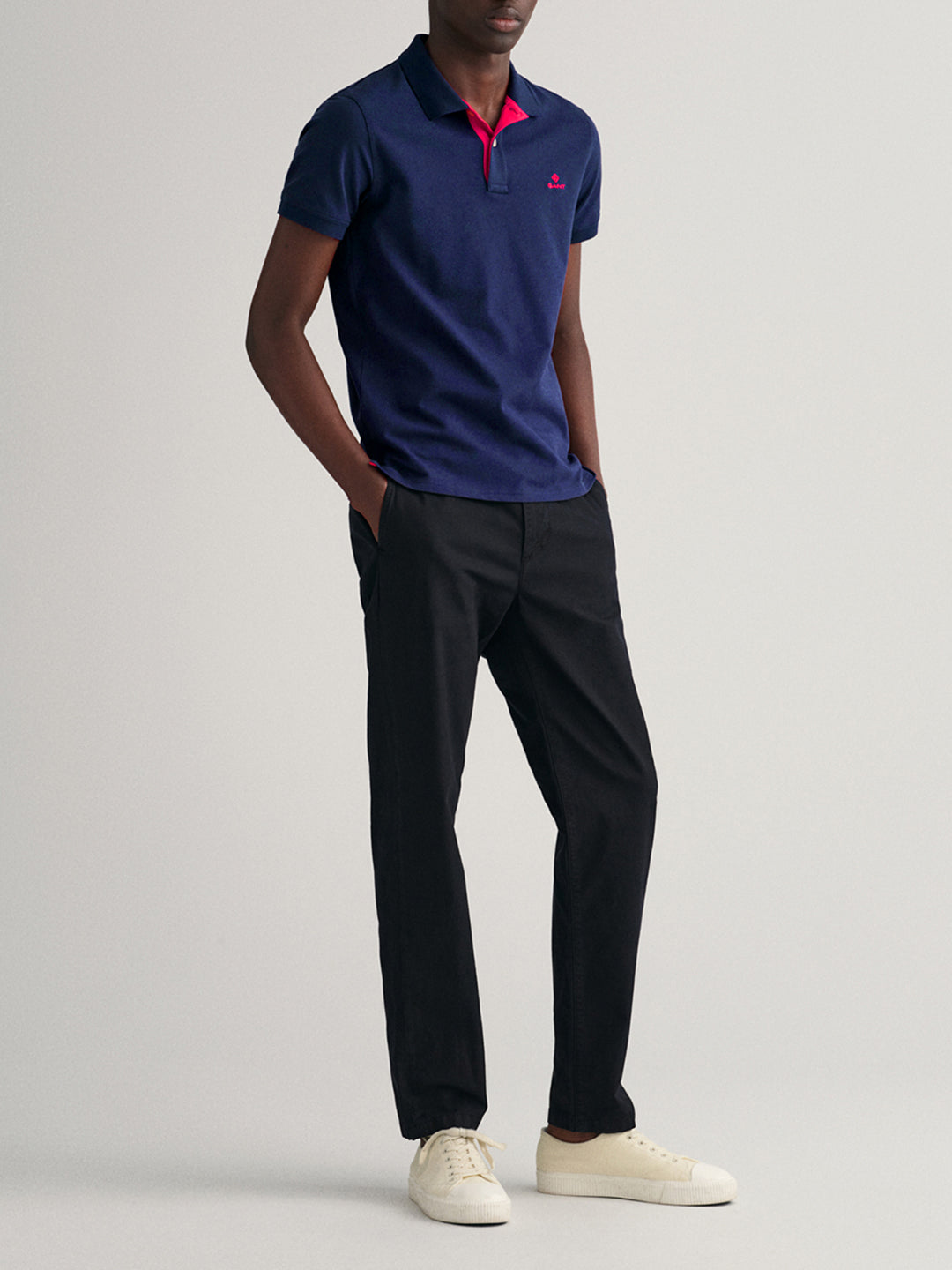 Gant Blue Slim Fit Polo T-Shirt