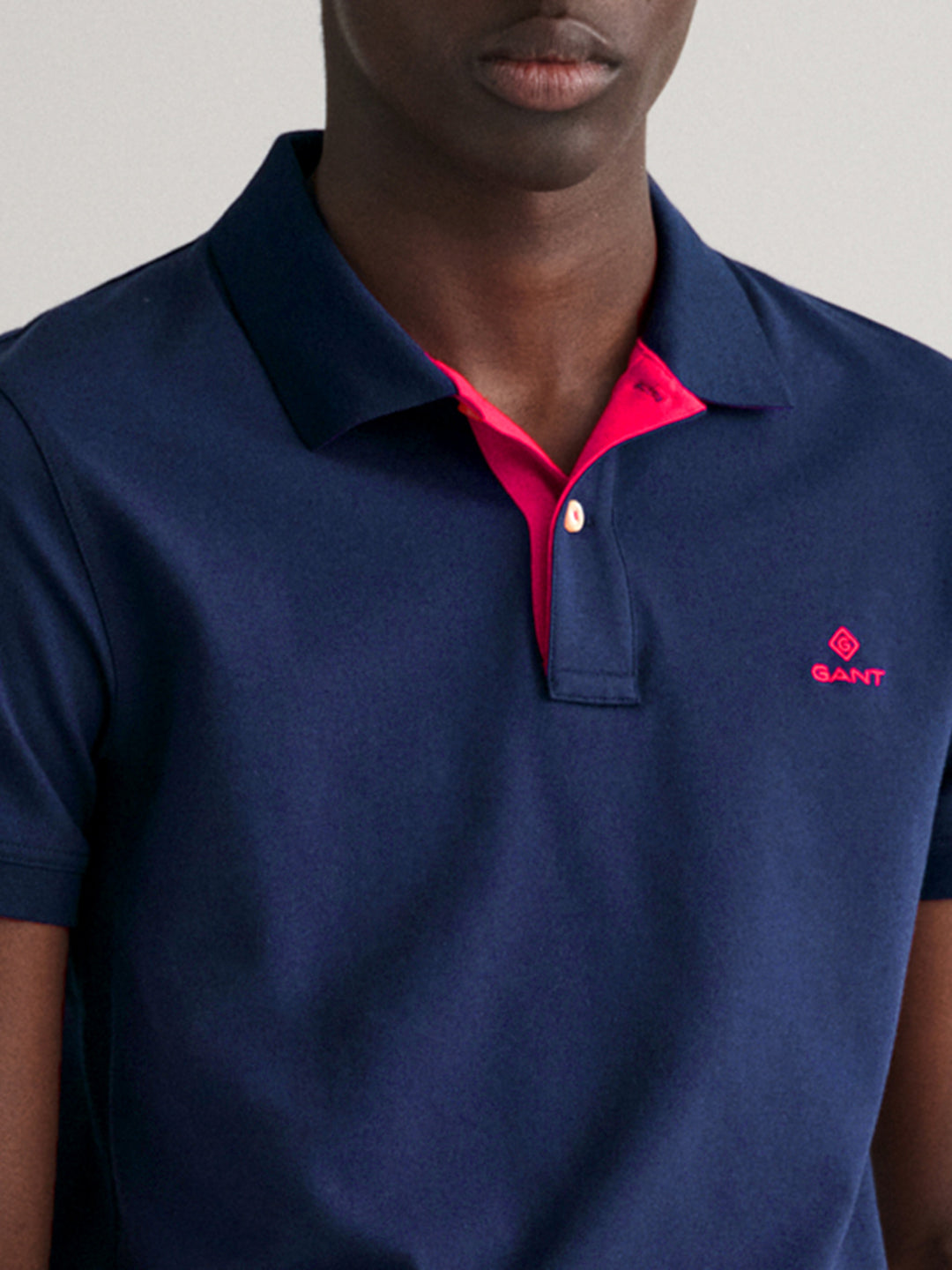 Gant Blue Slim Fit Polo T-Shirt