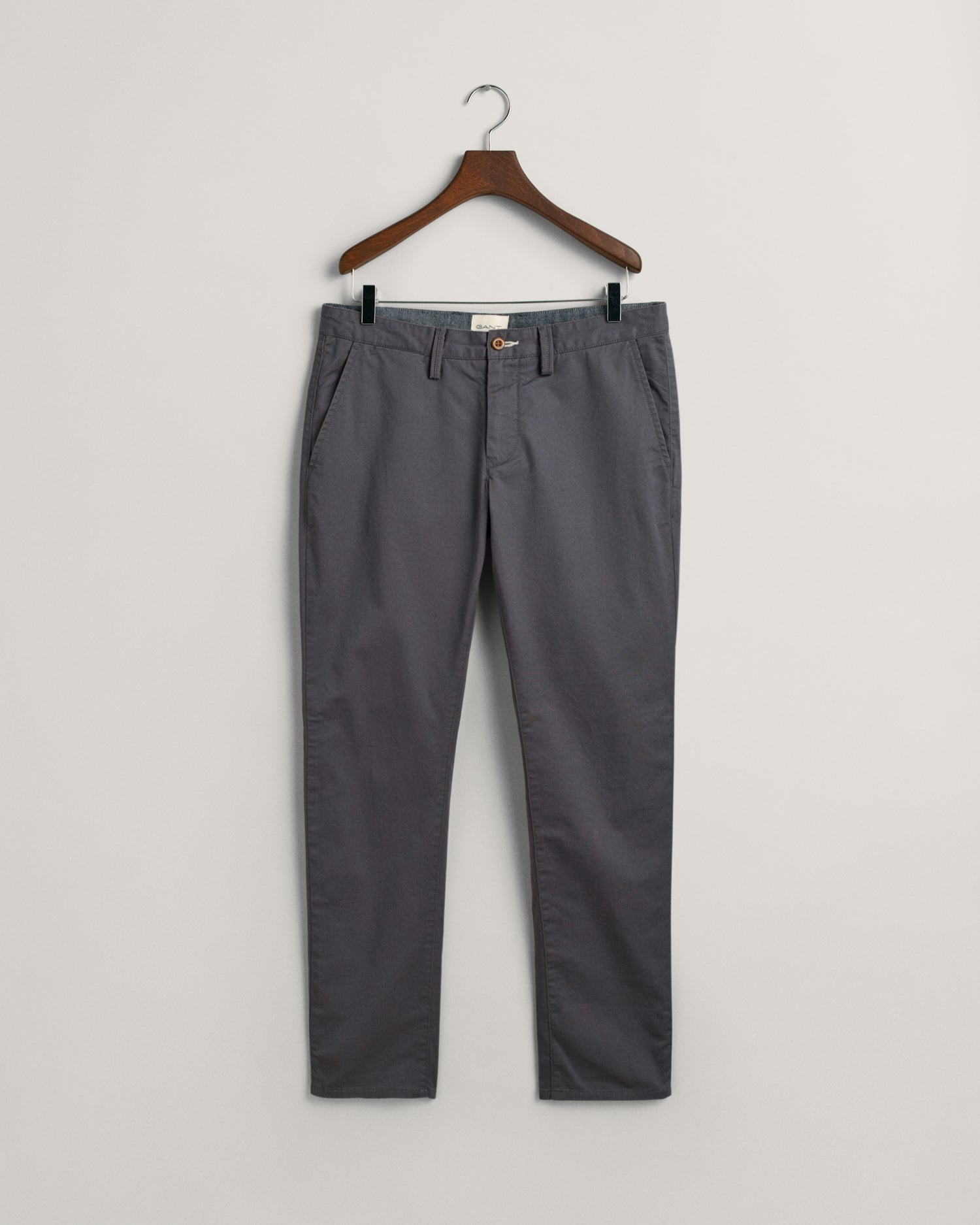 VAN HEUSEN Slim Fit Men Grey Trousers - Buy VAN HEUSEN Slim Fit Men Grey  Trousers Online at Best Prices in India | Flipkart.com