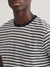 Gant White Striped Regular Fit T-Shirt