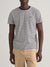 Gant White Striped Regular Fit T-Shirt