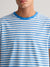 Gant Blue Striped Regular Fit T-Shirt