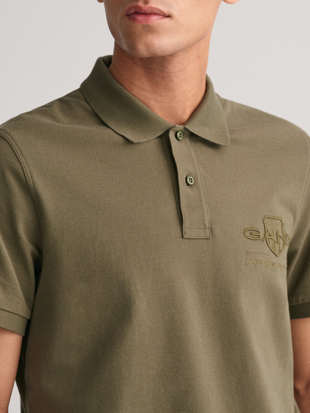 Gant Juniper Green Regular Fit Polo T-Shirt