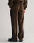 Gant Men Brown Solid Relaxed Fit Sweatpant