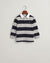 Gant Kids Navy Striped Relaxed Fit T-Shirt