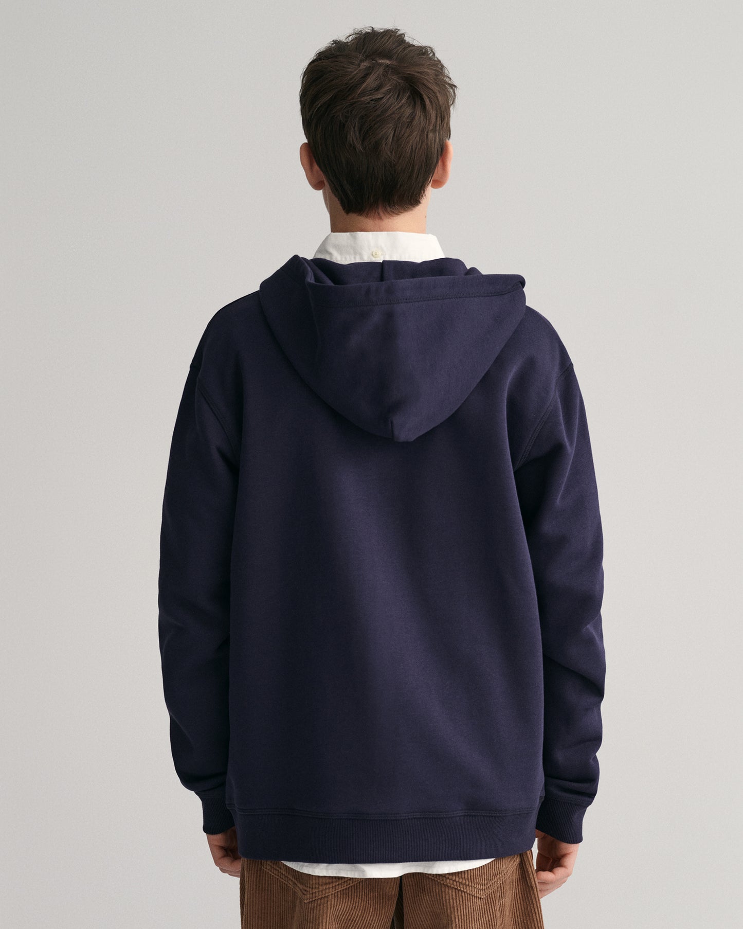 Gant Kids Solid Hooded Sweatshirt