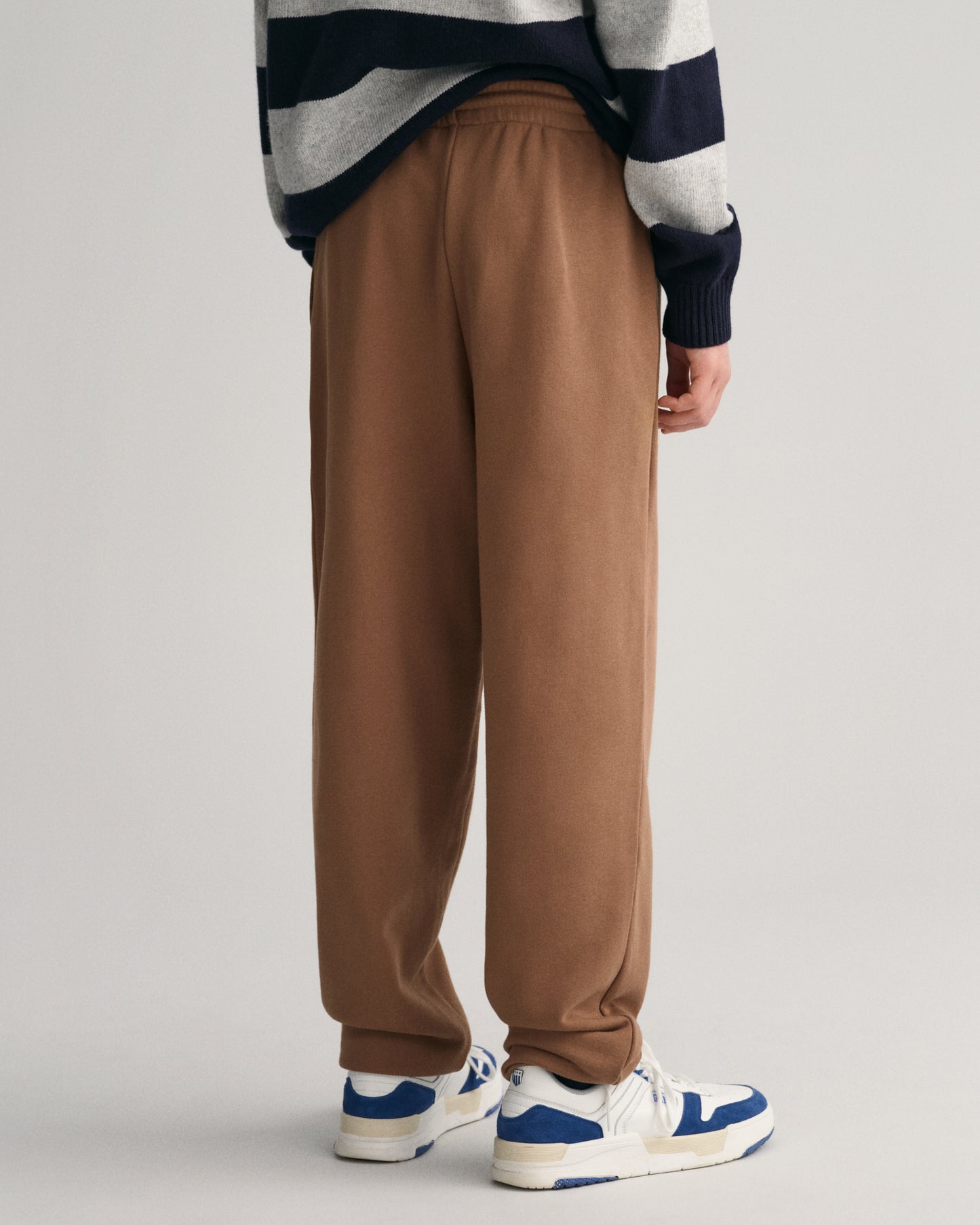 Gant Kids Brown Solid Relaxed Fit Sweatpant