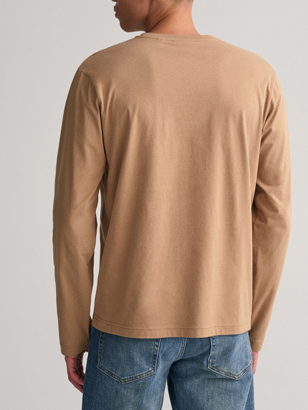 Gant Warm Khaki Regular Fit T-Shirt