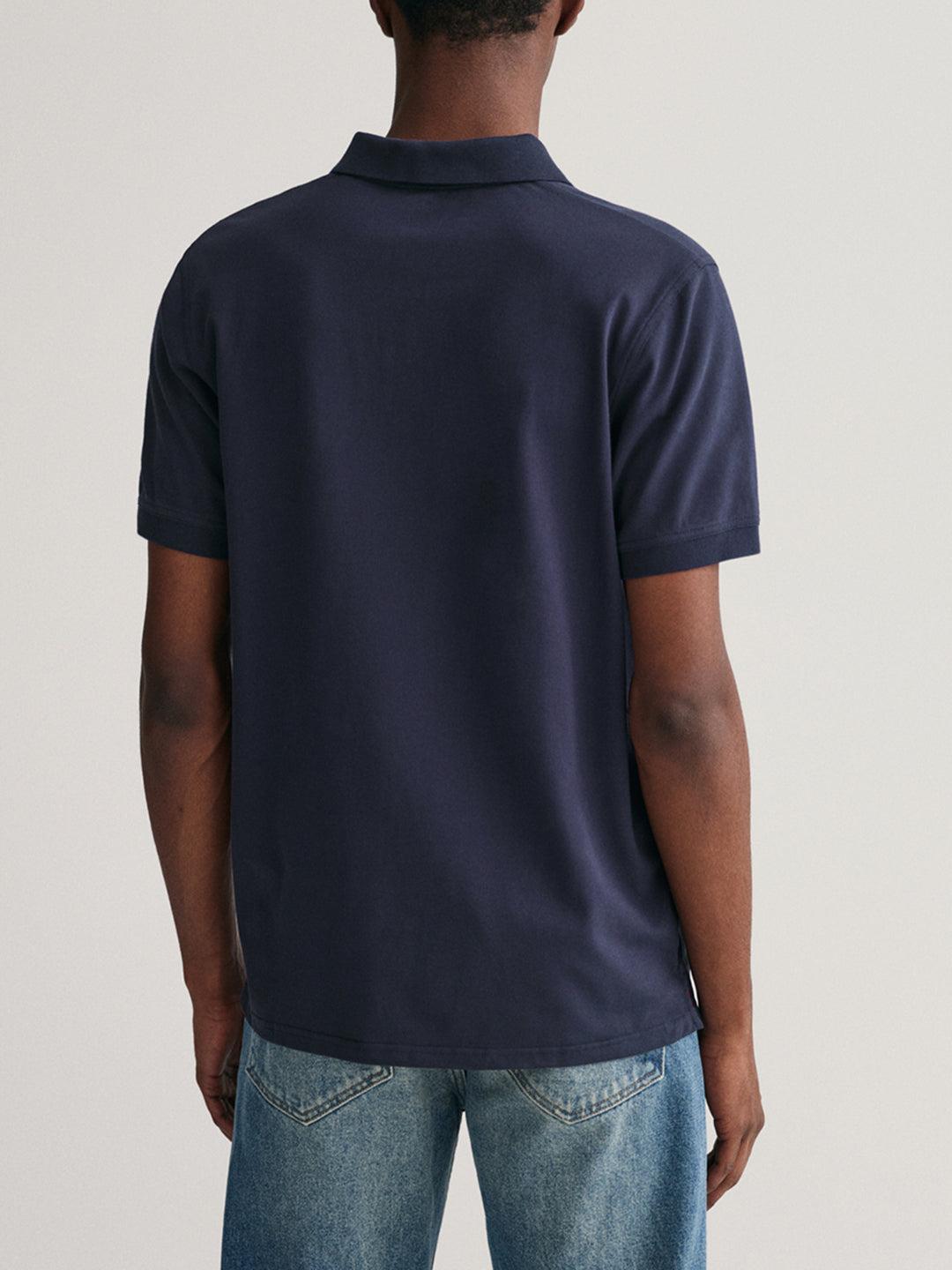 Gant Evening Blue Regular Fit Polo T-Shirt