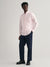 Gant Men Pink Checked Button-down Collar Full Sleeves Shirt