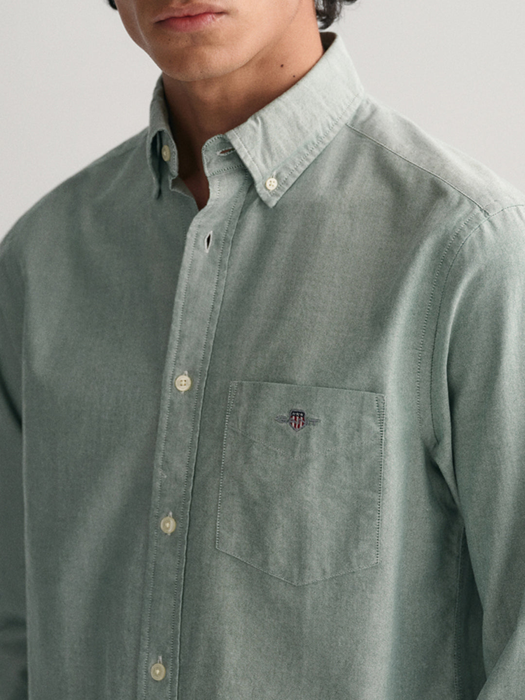 Gant Forest Green Regular Fit Shirt