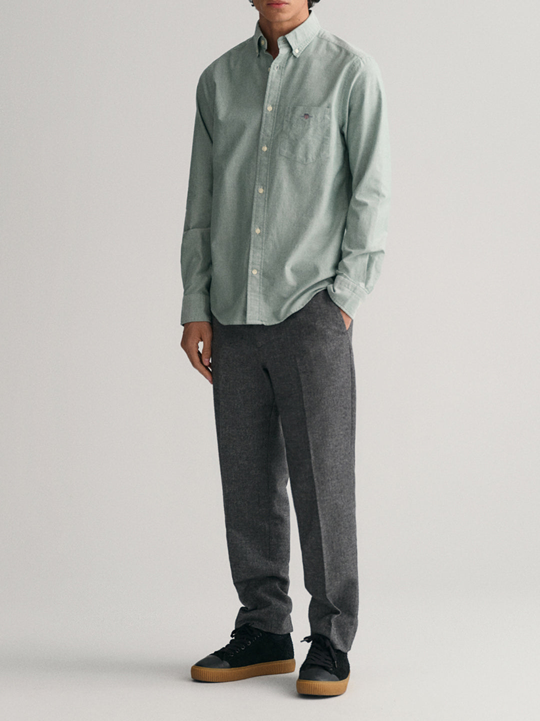 Gant Forest Green Regular Fit Shirt