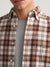 Gant Brown Checked Regular Fit Shirt