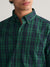 Gant Forest Green Checked Regular Fit Shirt